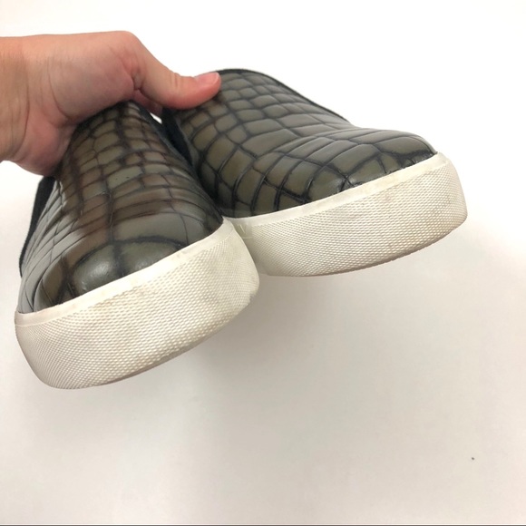 Via Spiga Maliah Croc Embossed Sneaker - Picture 5 of 7